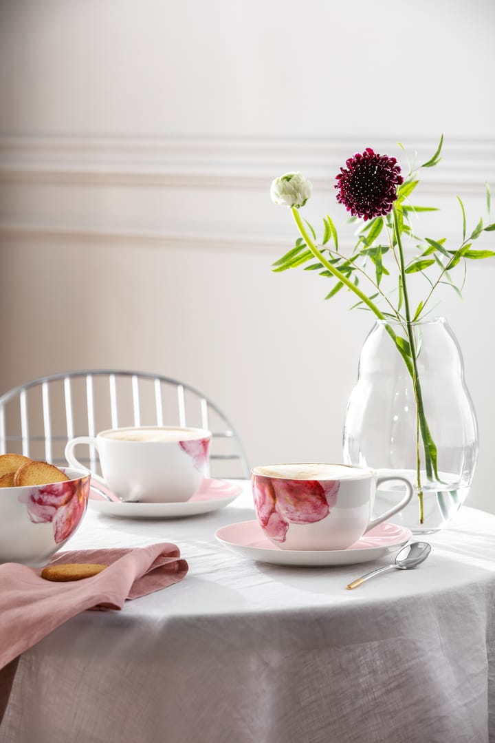 Rose Garden kopp med fat - Rosa-hvit - Villeroy & Boch