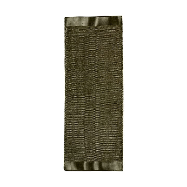 Rombo teppe mosegrønn - 75 x 200 cm - Woud
